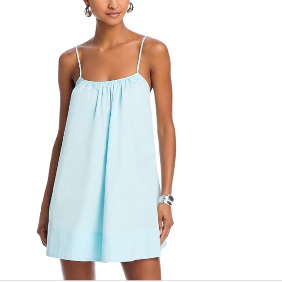Solid & Striped the Lindsay Dress Swim Cover-up Black Size XS 1580